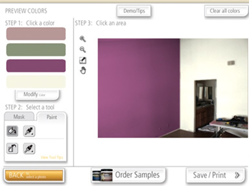 اختر اللون المناسب لطلاء غرفتك عبر تطبيق "Color Smart"